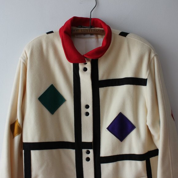 Vintage International Scene Funky Wool Coat - Picture 10 of 15